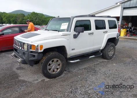 2007 Hummer H3 Suv z USA, uszkodzony, nr VIN 5GTDN13E178211342